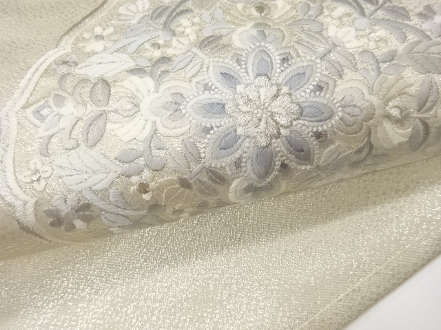  華文模様刺繍名古屋帯